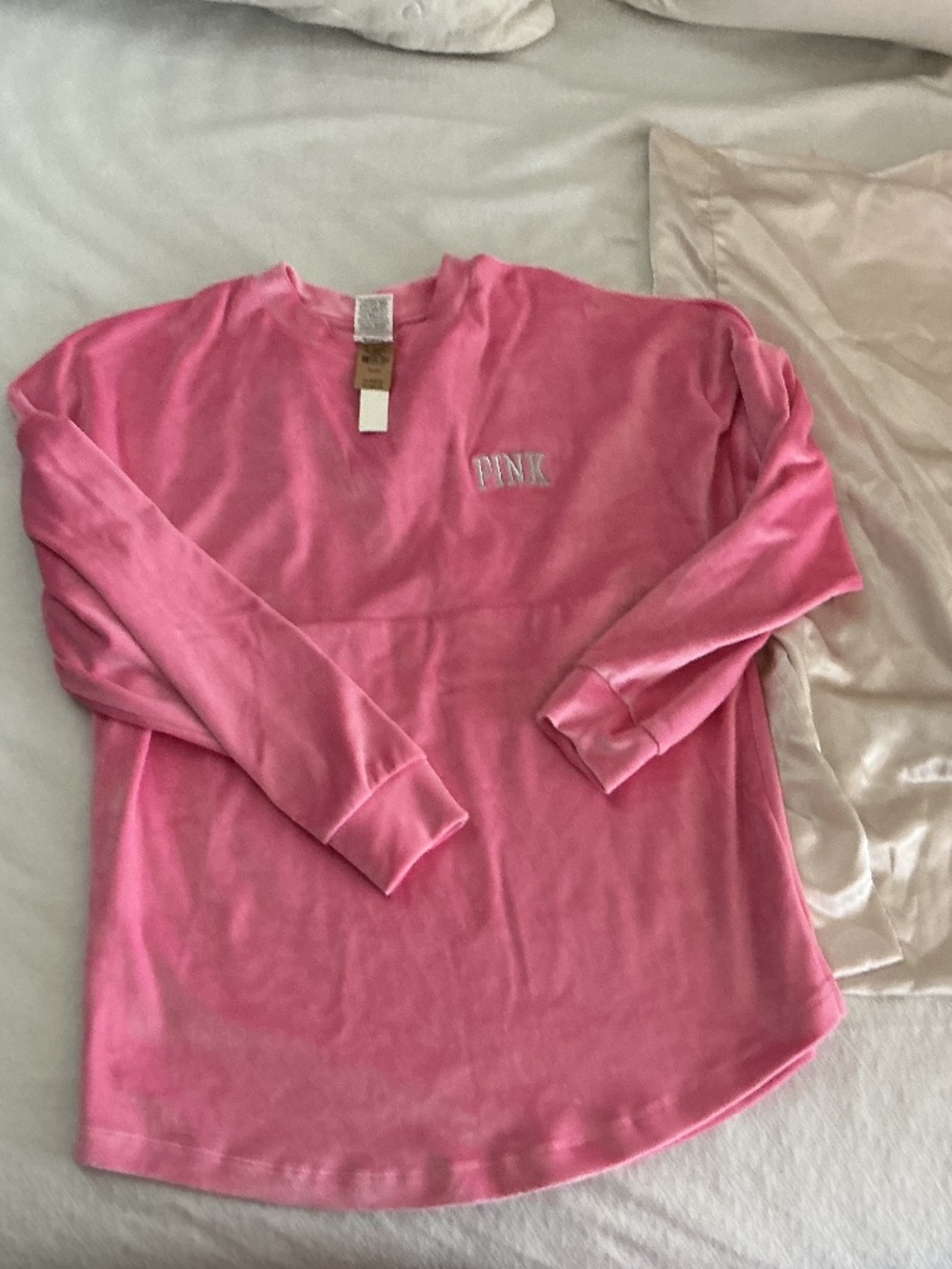 Victoria’s Secret PINK velour long sleeve top